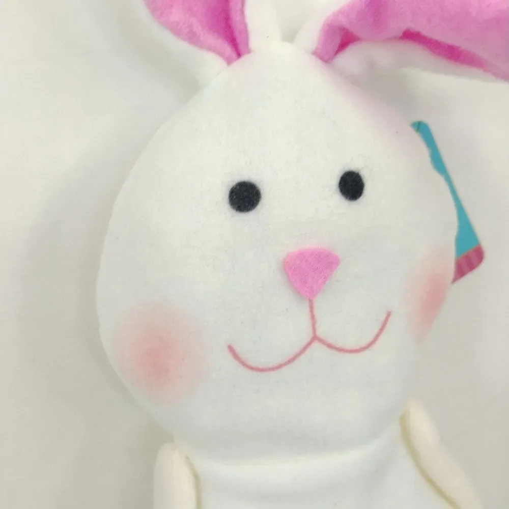 Bunny Decor White and Pink NWT